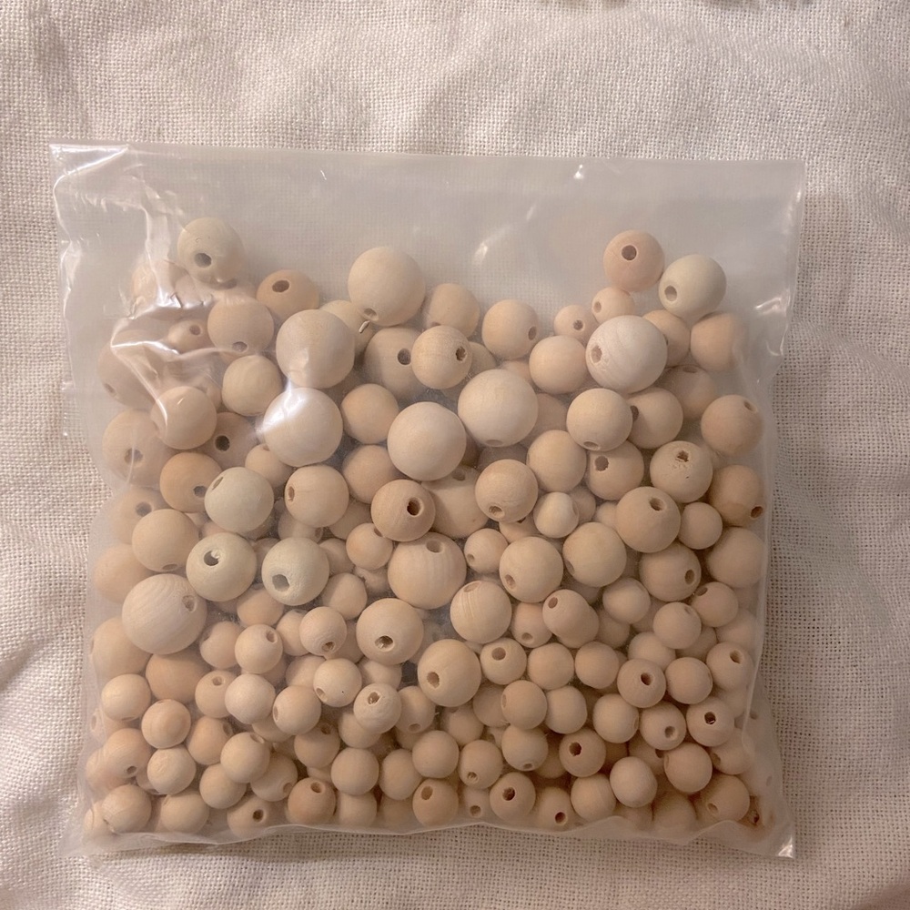 Wooden Crafting Beads
